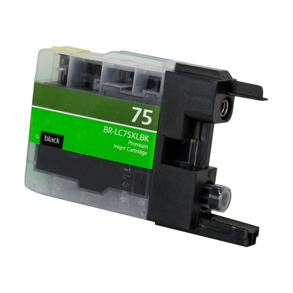 Picture of Compatible LC75BK High Yield Black Ink Cartridge (600 Yield)