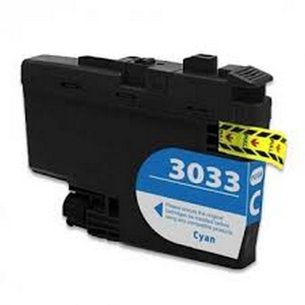 Picture of Compatible LC3033C Super High Yield Cyan Ink Cartridge (1500 Yield)