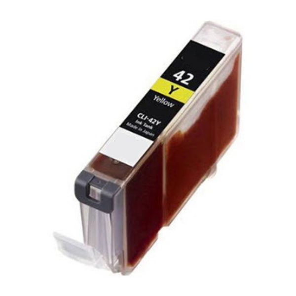 Picture of Compatible 6387B002 (CLI-42Y) Yellow Inkjet Cartridge (13 ml)
