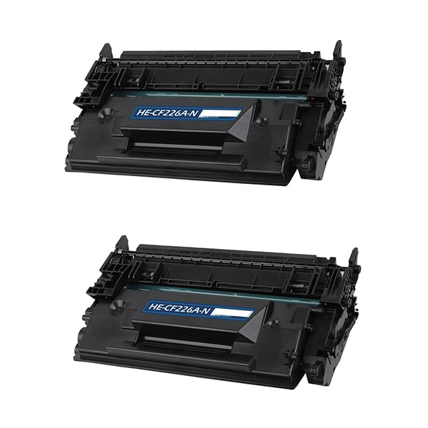 Picture of Value Bundle CF226AD, CF226A (HP 26A) Black Toner Cartridges (2 pack) (2 x 3100 Yield)