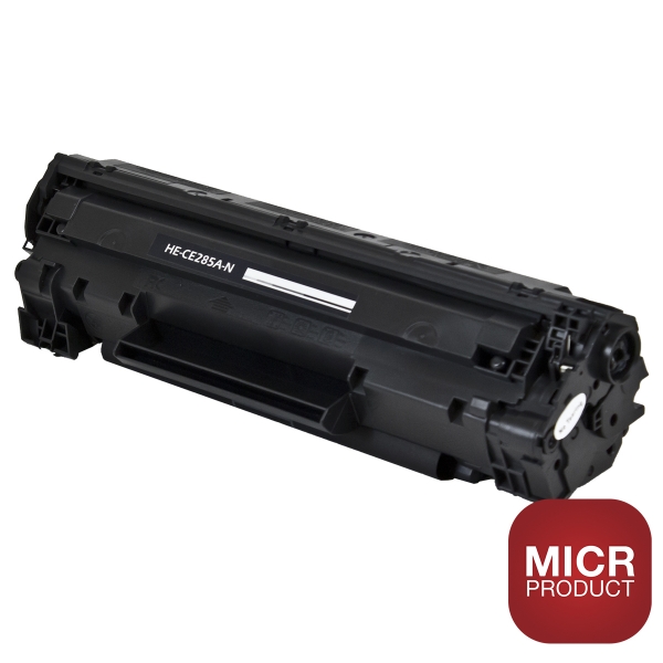 Picture of MICR CE285A (HP 85A) Black Toner Cartridge (2 pack) (1600 Yield)