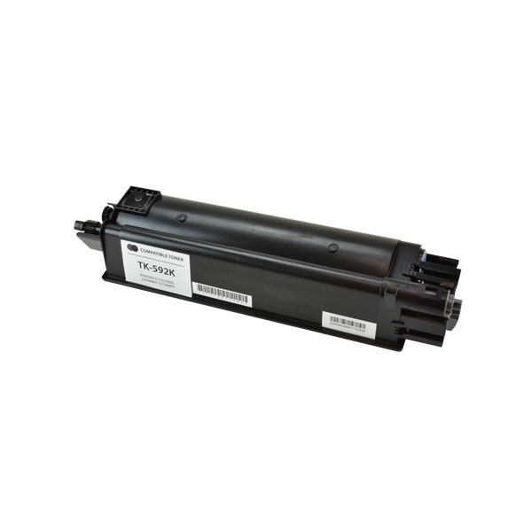 Picture of Compatible 1T02KV0US0 (TK-592K, TK-590K) Black Toner Cartridge (7000 Yield) (TAA Compliant)