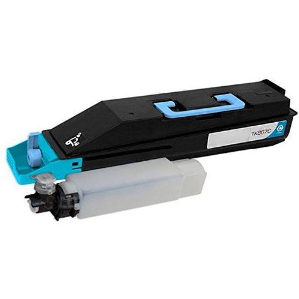 Picture of Compatible 1T02JZCUS0 (TK-867C) Cyan Toner Cartridge (12000 Yield) (TAA Compliant)