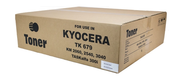 Picture of Compatible 1T02H00US0 (TK-677, TK-675) Black Toner Cartridge (20000 Yield)
