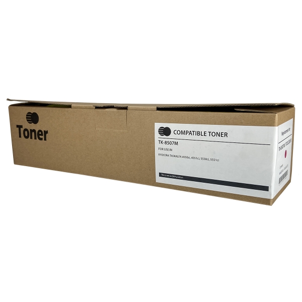 Picture of Compatible 1T02LCBUS0 (TK-8507M) Magenta Toner Cartridge (20000 Yield) (TAA Compliant)