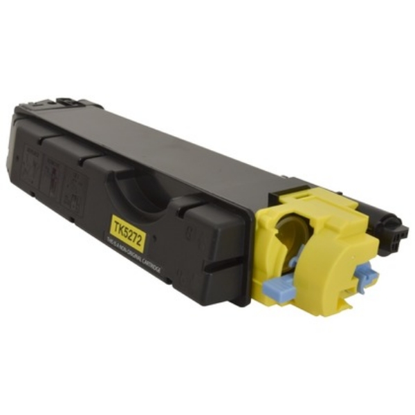 Picture of Compatible 1T02TVAUS0 (TK-5272Y) Yellow Toner Cartridge (6000 Yield) (TAA Compliant)