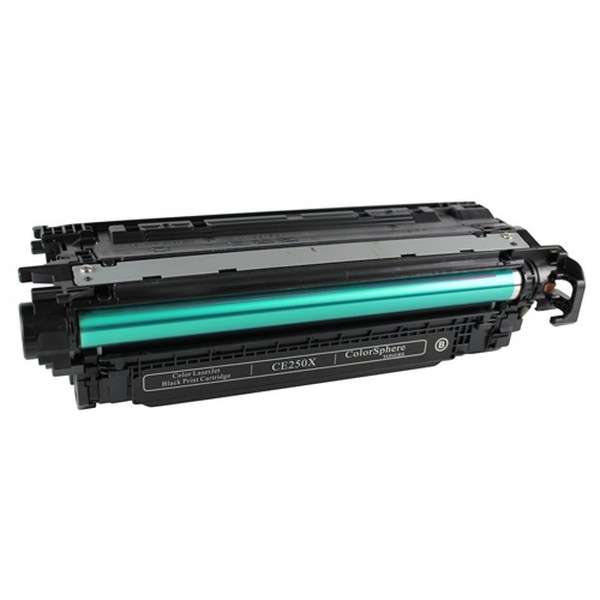 Picture of Expression compatible CE250X (HP 504X) High Yield Black Toner Cartridge (10500 Yield)