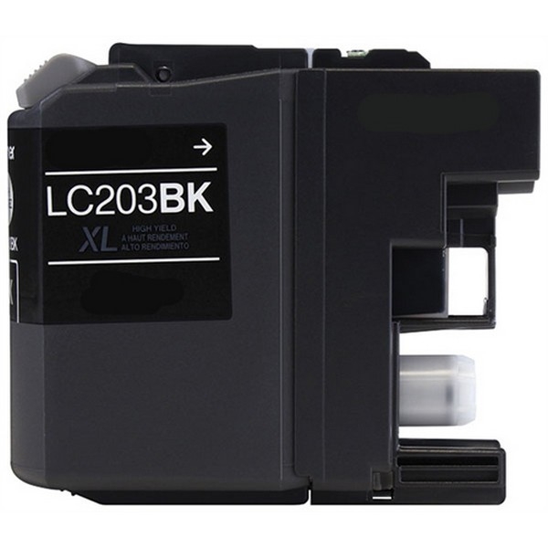 Picture of NXT Premium compatible LC203Bk High Yield Black Ink Cartridge (550 Yield)