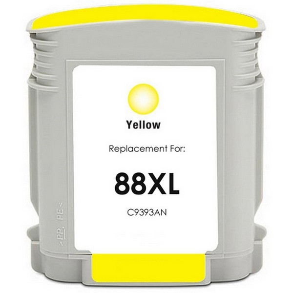 Picture of NXT Premium compatible C9393AN (HP 88XL) High Yield Yellow Inkjet Cartridge (1540 Yield)
