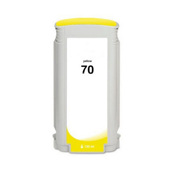 Picture of NXT Premium compatible C9454A (HP 70) Yellow Pigment Inkjet Cartridge (130 Yield)