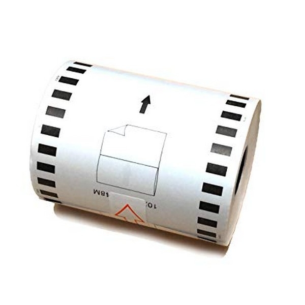 Picture of Brother DK-2243 Continuous Length Paper Tape (4'' x 100'/ 101mm x 30.4m) (100' length)