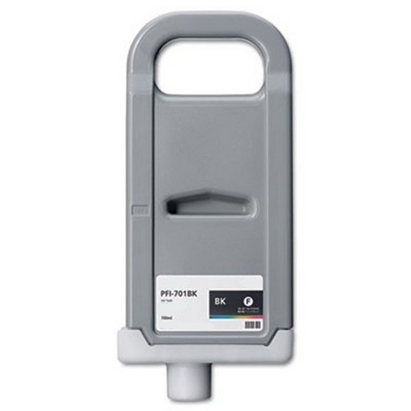 Picture of Canon 0900B001AA (PFI-701Bk) Black Inkjet Cartridge (700 ml)