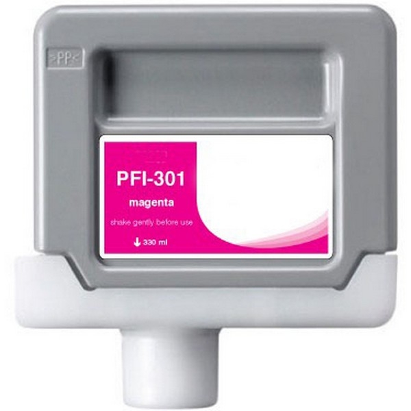 Picture of Canon 1488B001AA (PFI-301M) Magenta Inkjet Cartridge (330 ml)