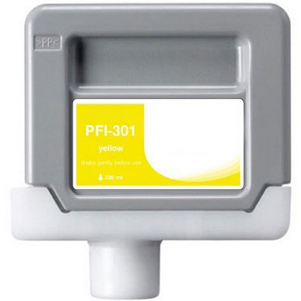Picture of Canon 1489B001AA (PFI-301Y) Yellow Inkjet Cartridge (330 ml)