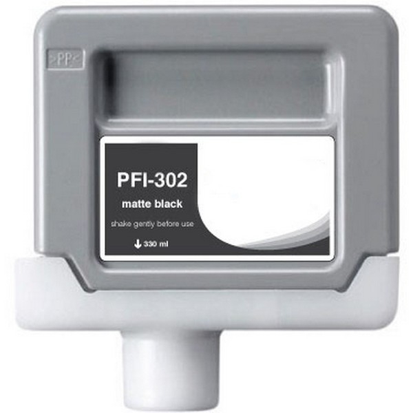 Picture of Canon 2215B001AA (PFI-302MBK) Matte Black Inkjet Cartridge (330 ml)