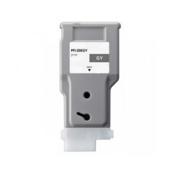 Picture of Canon 5312B001AA (PFI-206GY) Gray Ink Cartridge (300 ml)