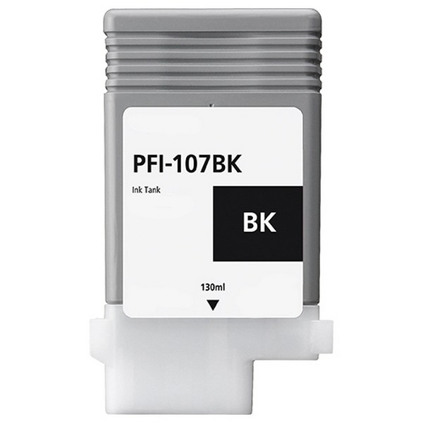 Picture of Canon 6705B001 (PFI-107Bk) Black Ink Cartridge (130 Yield)