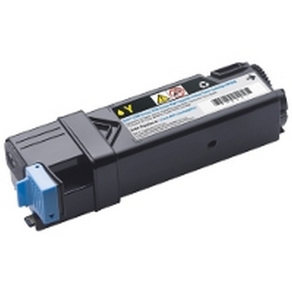Picture of Dell 9X54J (331-0718, NPDXG) High Yield Yellow Toner Cartridge (2500 Yield)