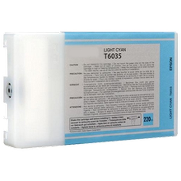 Picture of Epson T603500 Light Cyan UltraChrome K3 Ink Cartridge (220 ml)