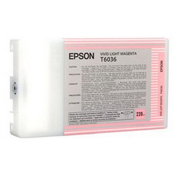 Picture of Epson T603600 Light Magenta UltraChrome K3 Ink Cartridge (220 ml)