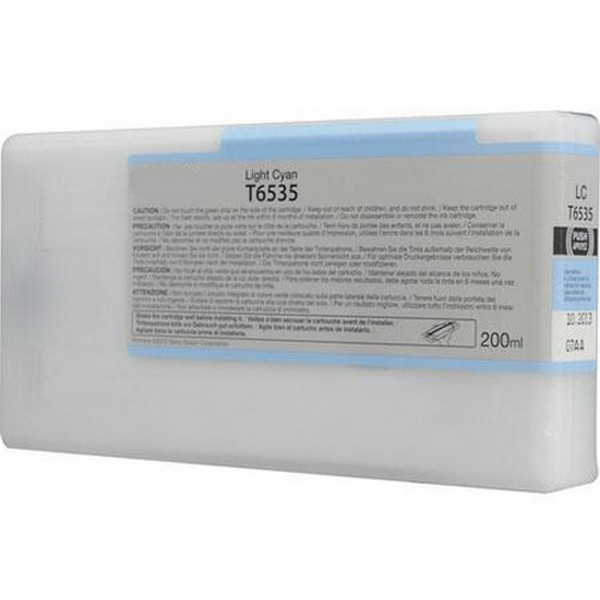Picture of Epson T653500 Light Cyan UltraChrome HDR Ink Cartridge (200 ml)
