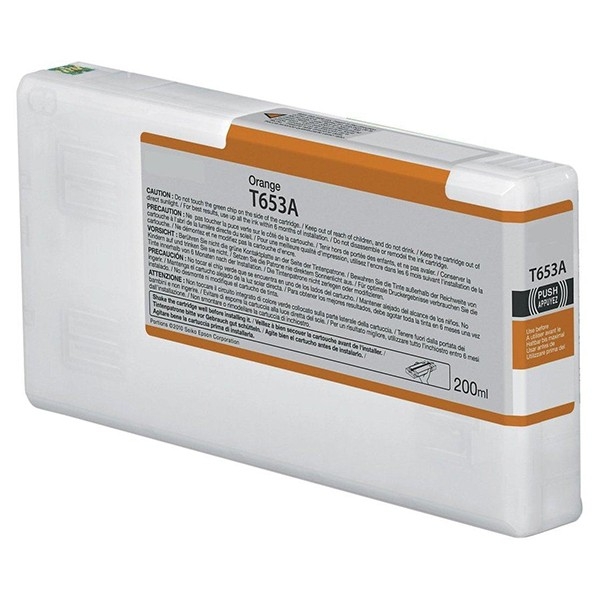Picture of Epson T653A00 Orange UltraChrome HDR Ink Cartridge (200 ml)
