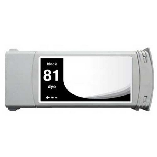 Picture of HP C4930A (HP 81) Black Inkjet Cartridge