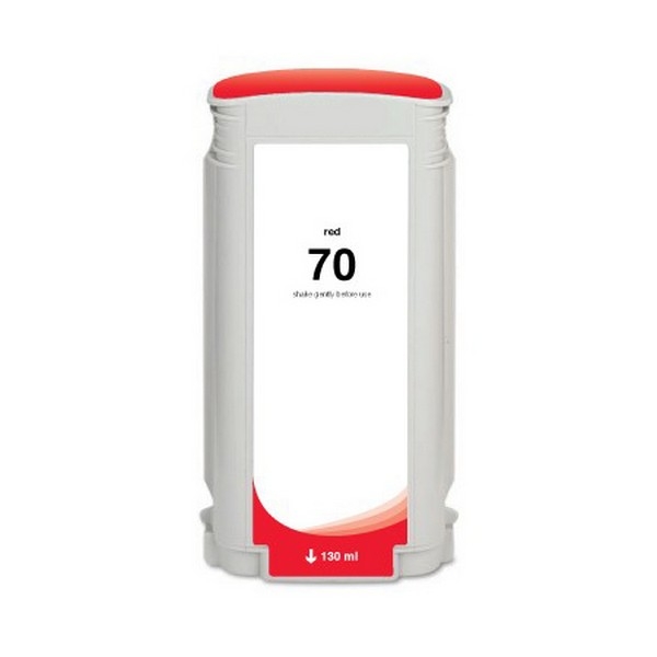 Picture of HP C9456A (HP 70) Red Pigment Inkjet Cartridge (130 ml)