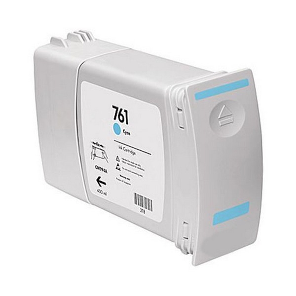 Picture of HP CM994A (HP 761) Cyan Ink Cartridge (400 ml)
