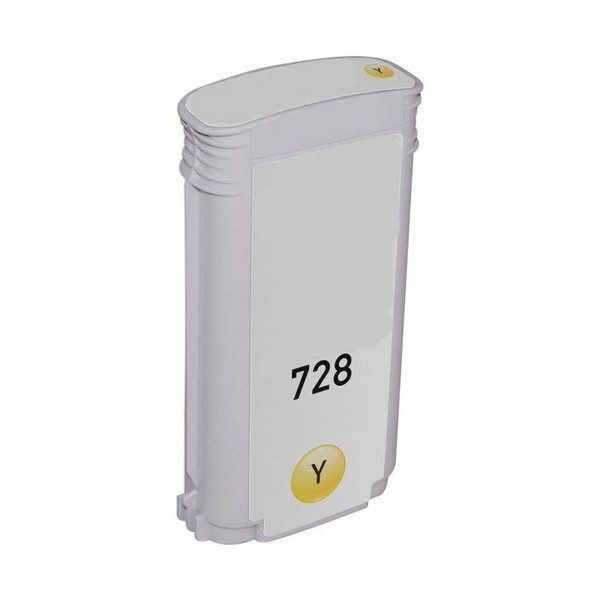 Picture of HP F9J65A (HP 728) Yellow Ink Cartridge (130-ml)