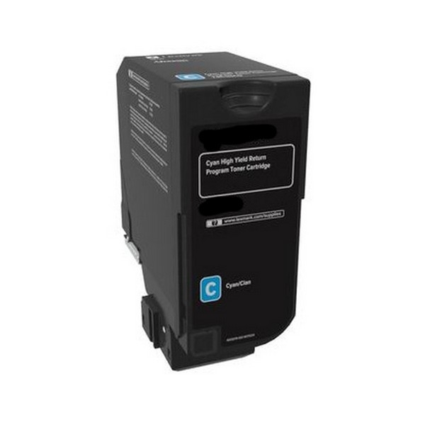 Picture of Lexmark 74C1SC0 Cyan Toner Cartridge (7000 Yield)