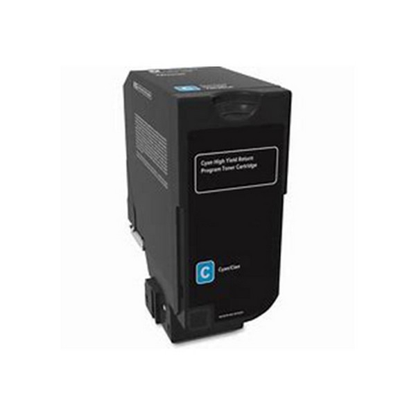 Picture of Lexmark 78C1XC0 Extra High Yield Cyan Toner Cartridge (5000 Yield)