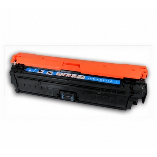 Picture of Xerox compatible CE271A (HP 650A) Cyan Toner Cartridge (15000 Yield)