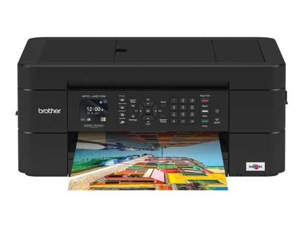 Picture of Brother MFC-J491DW Color Inkjet Multifunction Printer